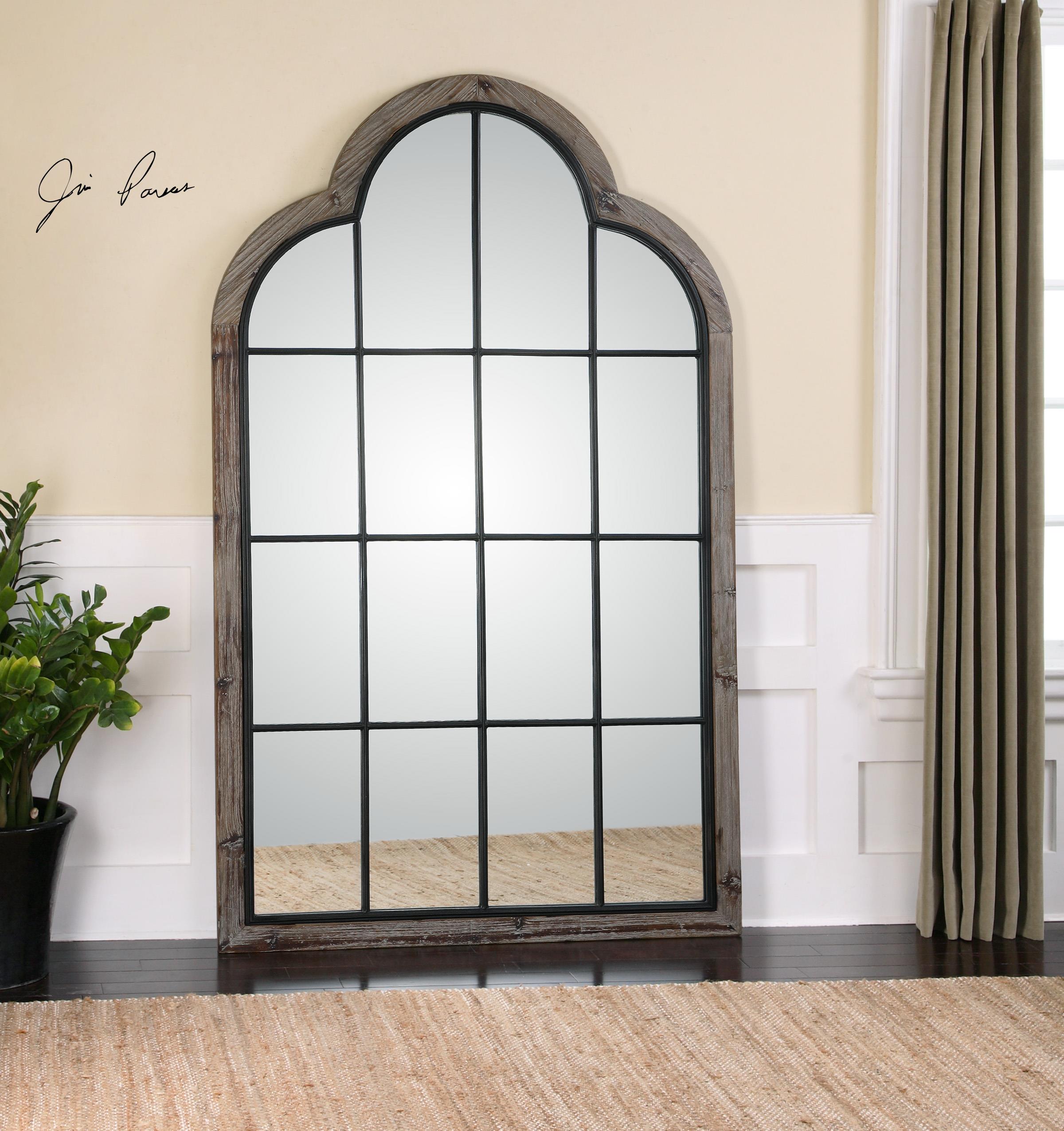 Uttermost Arched Mirrors 09524 Gavorrano Oversized Arch Mirror Corner